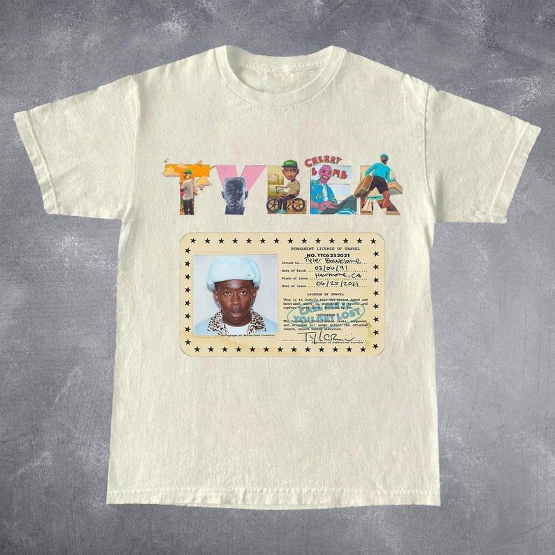 Tyler Tee, Vintage Creator Graphic Hip Hop, Rapper Fan Gift Vintage Unisex Shirt, Hip Hop 90s Graphic Shirt, Gift for Fans 2