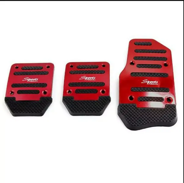 3Pcs Universal Non-Slip Car Pedal Pad Cover Set Car Interior Decor Accessories