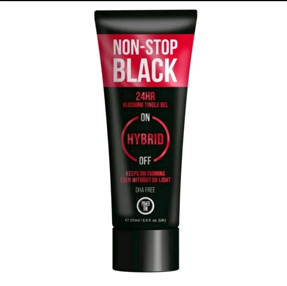 Non-Stop Black Hybrid Tingle Gelee 24hr Accelerator Tanning Lotion 250ml