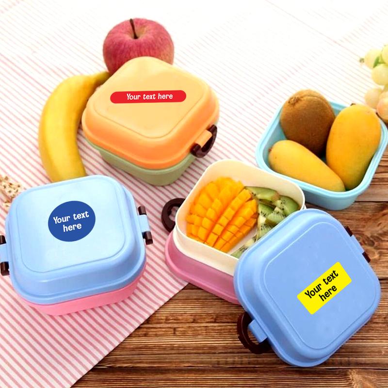Papa Prints 55 Kids Name Labels - Waterproof, Self-Adhesive Stickers for School & Water Bottles 3