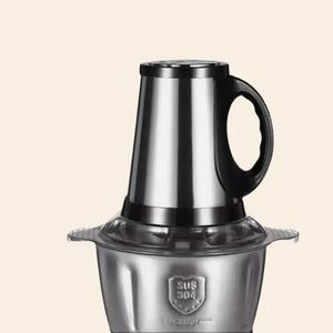 Electric Chopper - 300W Motor, Stainless Steel Blades - 2/3 Capacity - Kitchen Gadget for Chopping and Pureeing