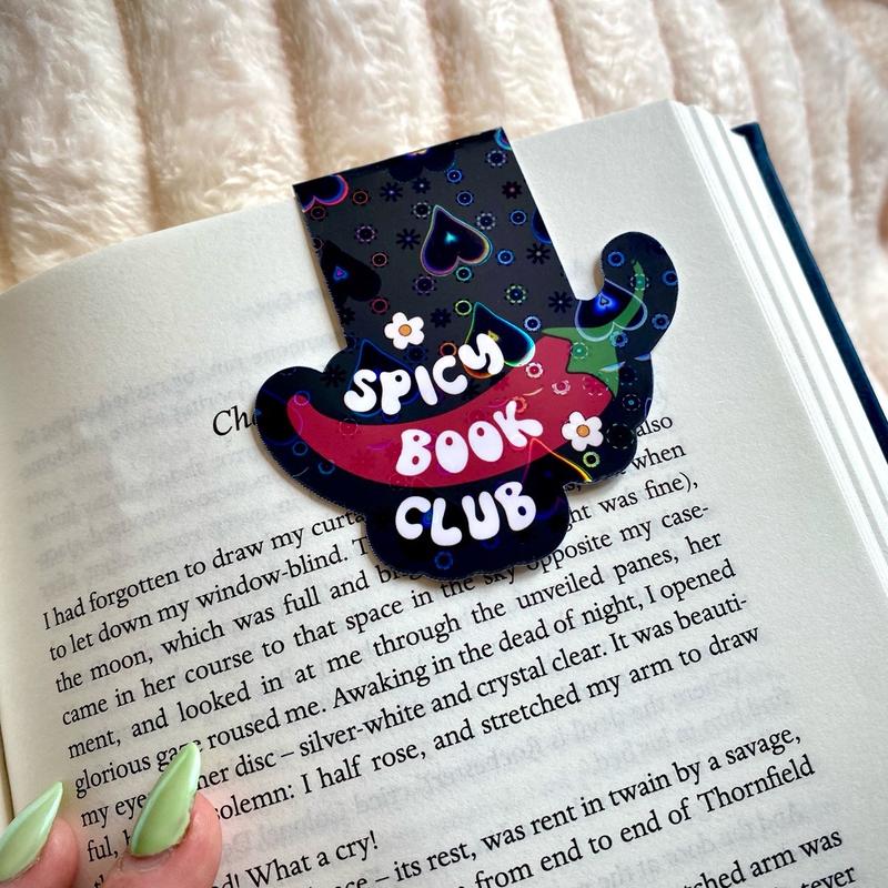Sizzling Reads: ‘Spicy Book Club’ Magnetic Bookmark 4
