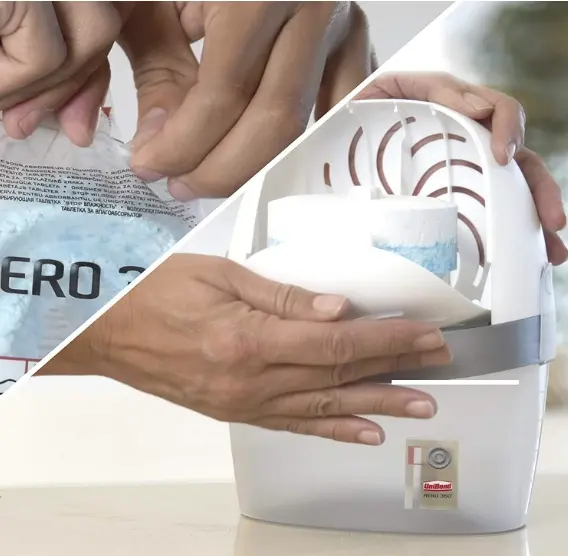 UniBond AERO 360° Moisture Absorber Lavender Dehumidifier, Condensation Absorbers, Twin Pack - 2 x 450g 1