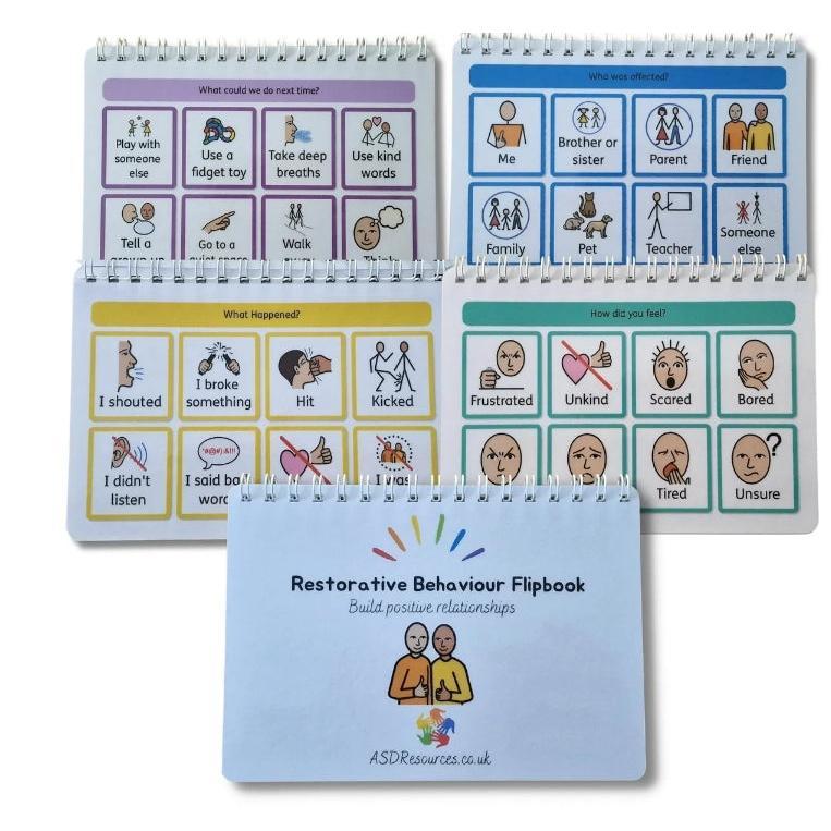 Restorative behaviour book - help promote positive relationships 1