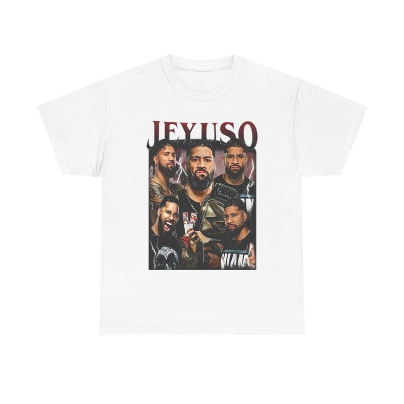 Vintage Jey Uso Shirt, Jey Uso WWE Unisex T-Shirt, Wrestling Fan Gift, Jey Uso Tee 1