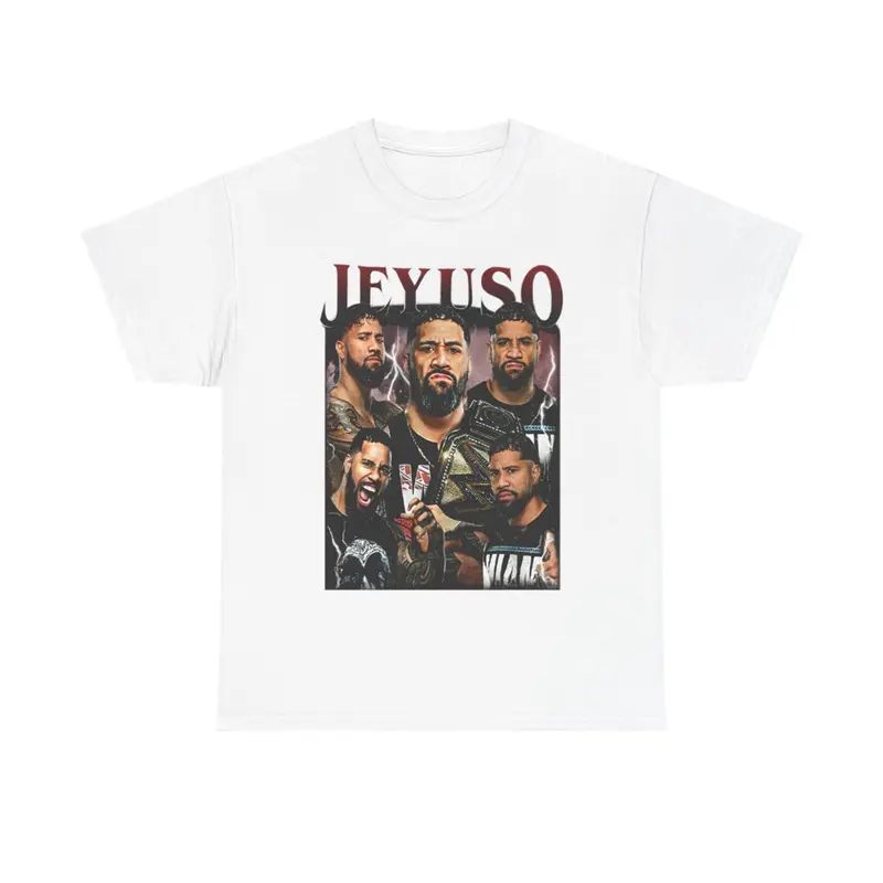 Vintage Jey Uso Shirt, Jey Uso WWE Unisex T-Shirt, Wrestling Fan Gift, Jey Uso Tee 1