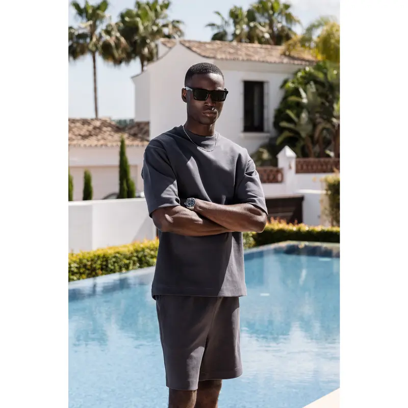 Capo RELAXED T-Shirt - Charcoal 0
