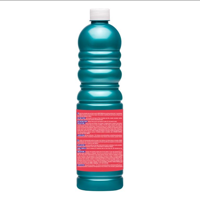 Asevi Concentrated Floor Cleaner Cyan 1L - Powerful Concentrated Formula for Effective Cleaning - Household 1