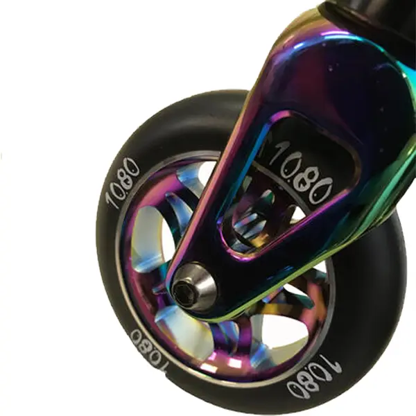 1080 Neo Chrome Aluminium Push Stunt Scooter 2
