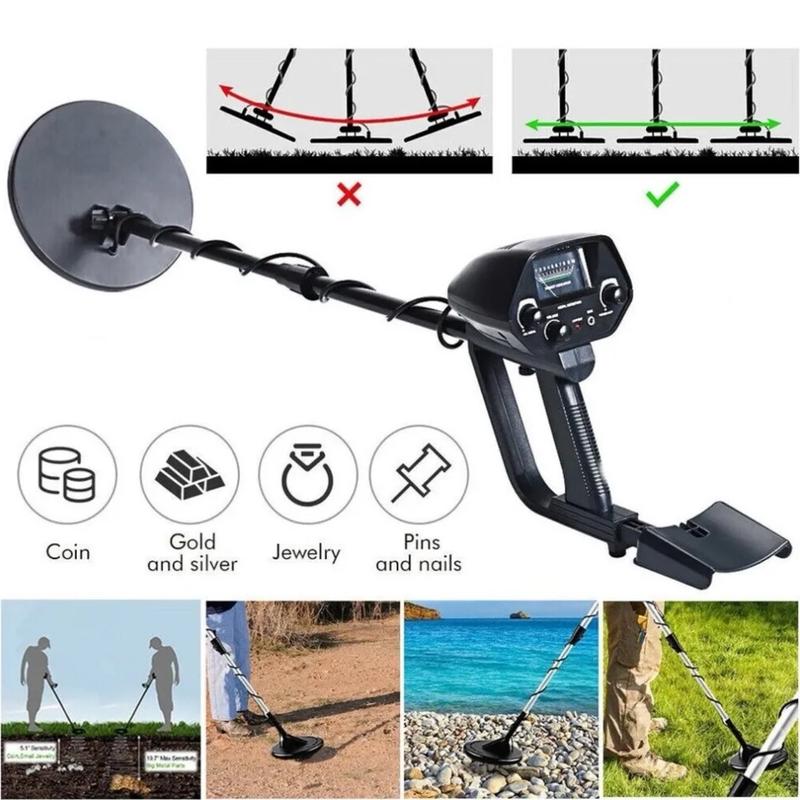 RigWig Metal Detector DISC Modes Lightweight Waterproof Underground Metal Finder Hunt 3