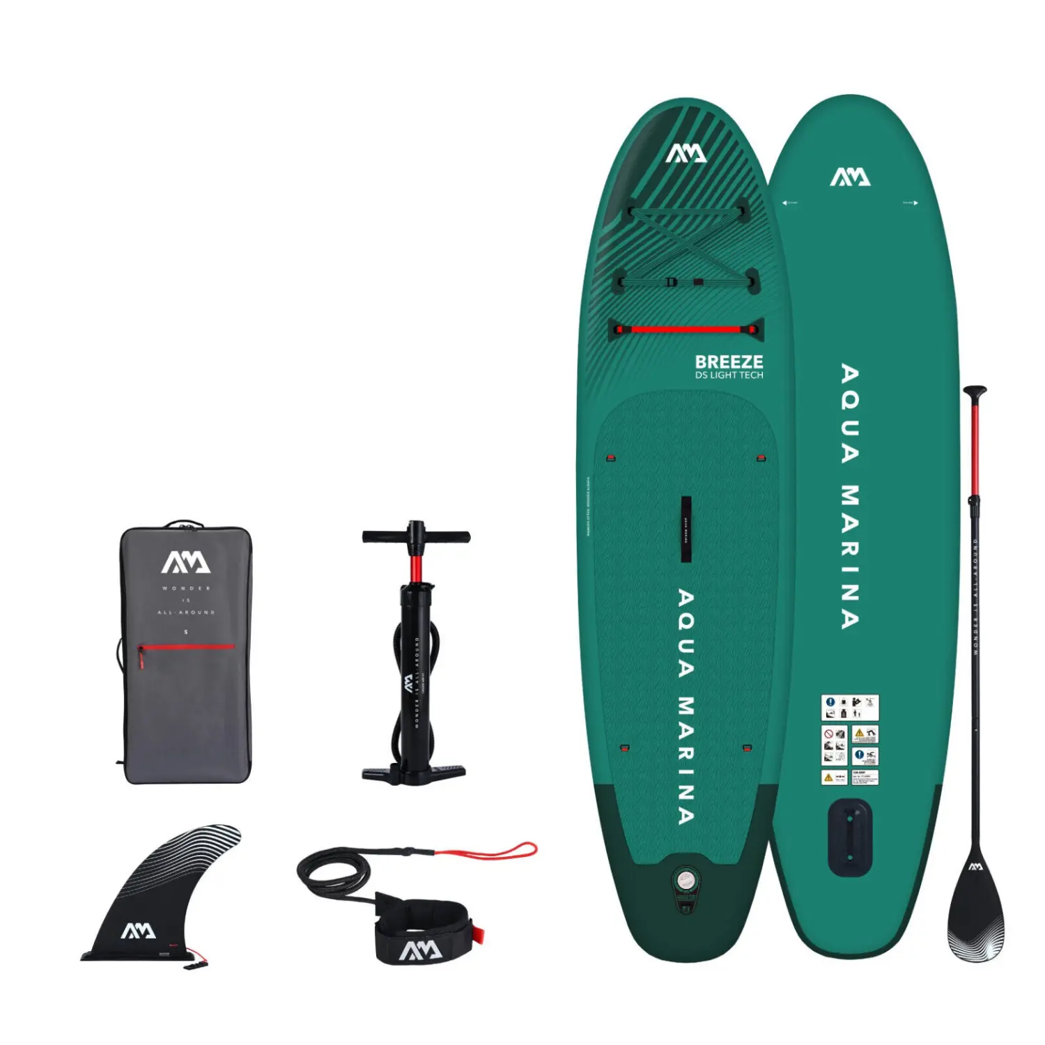 Aqua Marina Breeze (Silver Tree) 9'10" SUP Paddle Board All Around