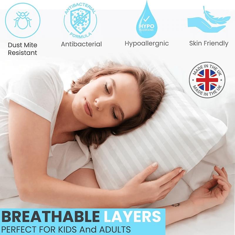 Hotel Quality Pillows | 2 Pack | 4 Pack | Ultra Deluxe Hotel Quality Pillow | Extra Deep Filled Pillows 1