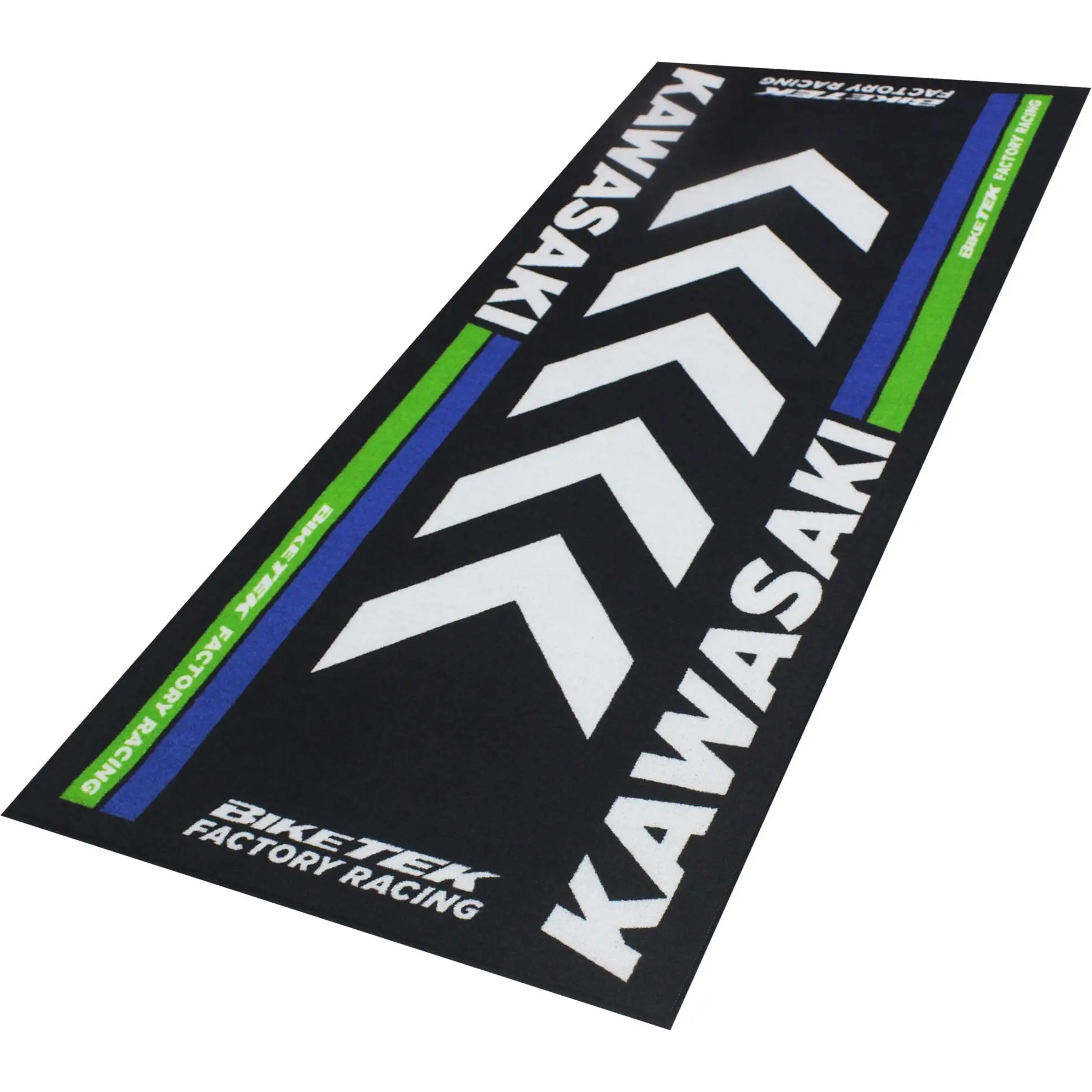 Biketek Garage Mat Series 4 Kawasaki 190 x 80 cm