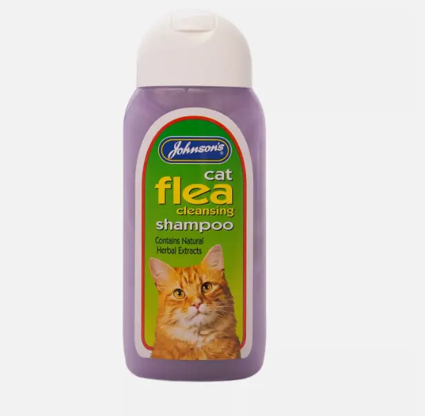Johnsons Cat Flea Cleansing Shampoo - 125ml