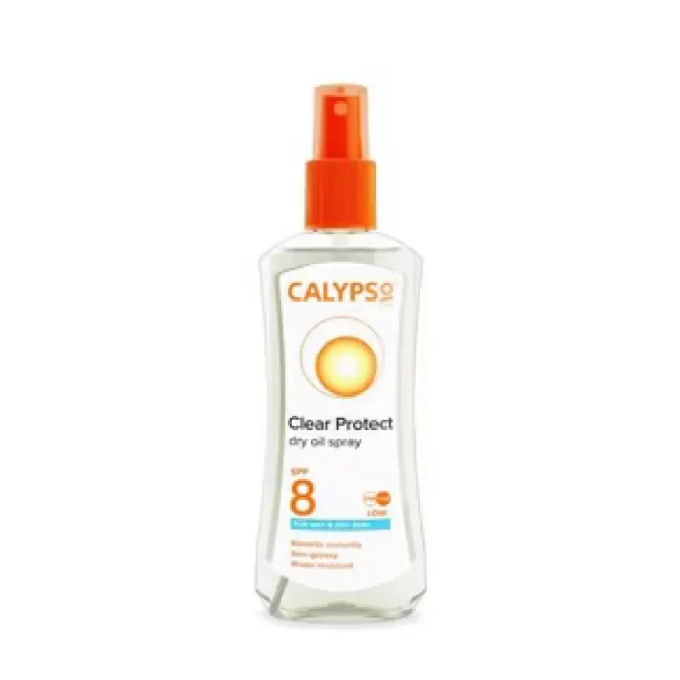 Calypso Clear Protect Spray for Wet/Dry Skin SPF8