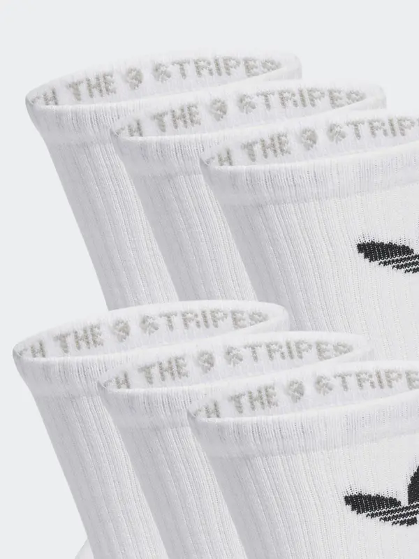 adidas originals TREFOIL CUSHION CREW 6 PAIRS - Socks 2