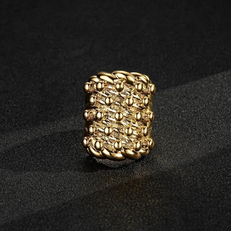 Big Gold Keeper Ring With Sizes V/X/Z 3
