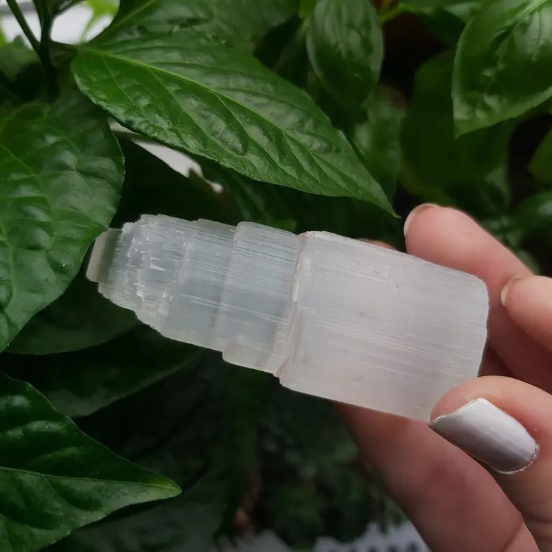Selenite tower crystal 2