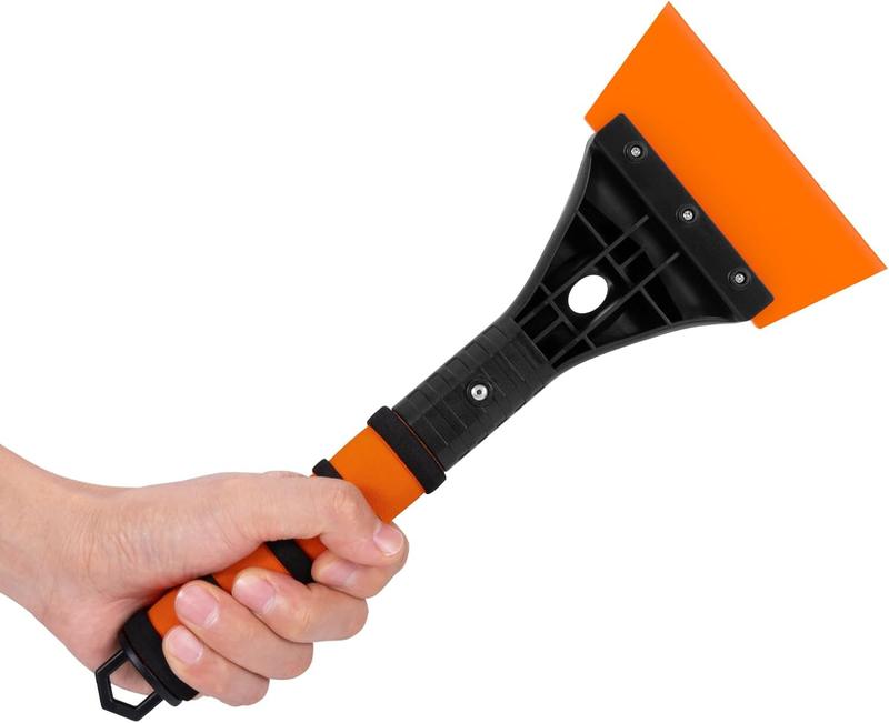 Ice Scraper - Wide 13cm TPU Blade - Efficency and No Scratches Ice Snow Frost Removal for Car SUV Truck Windscreen and Windows 4