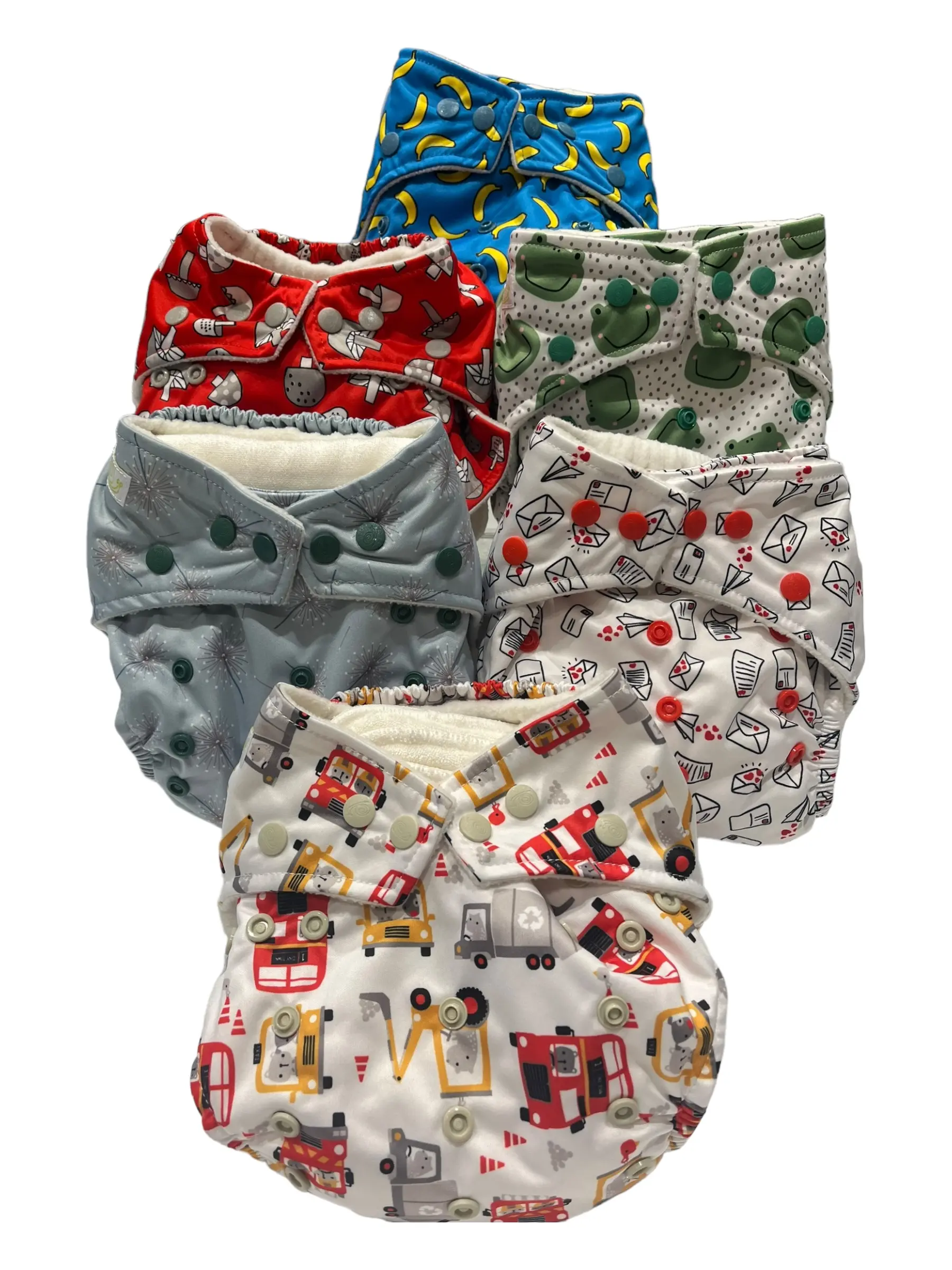 Baba & Boo Washable Nappies from Birth to age 2. Super soft with 2 bamboo inserts