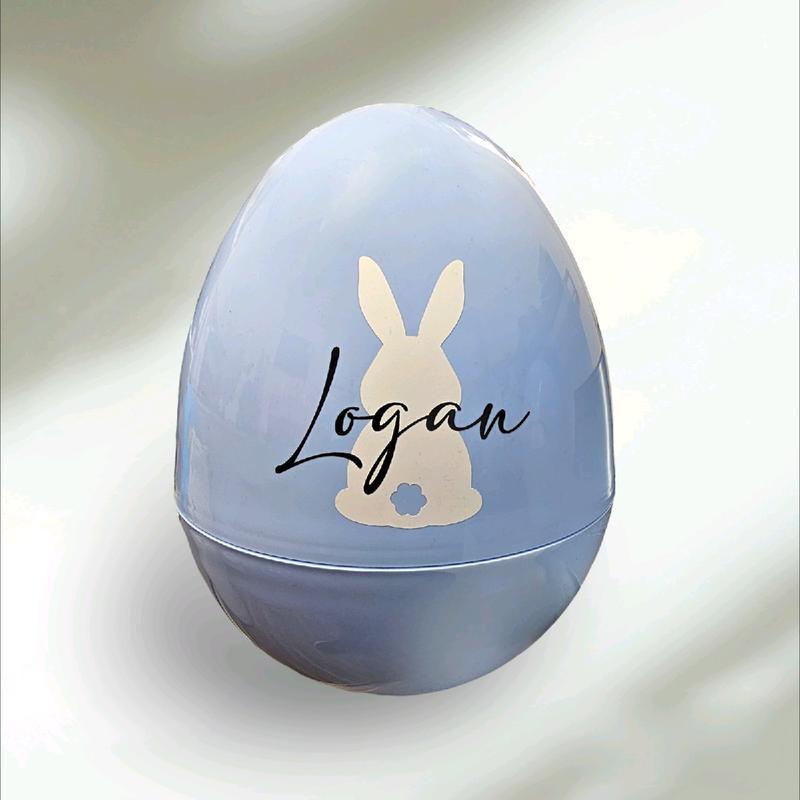 Jumbo Fillable Easter Egg, Personalised Easter Egg, Easter Gift, Easter Bunny Gift, Reusable Easter Present 5