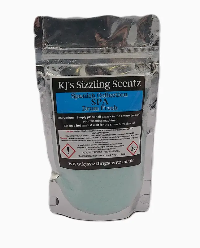 Washing Machine Drum Fresh Approx. 65g KJs Sizzling Scentz Household Cleaner 3