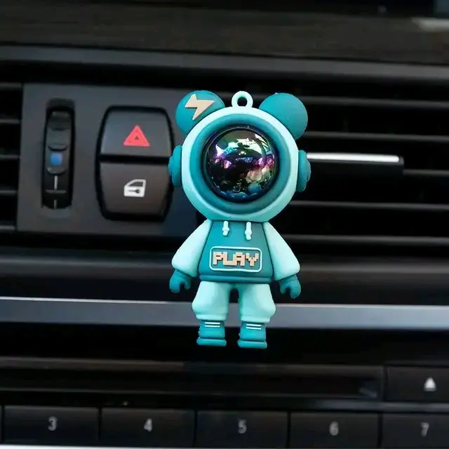 Astronaut Car Air Freshner - Blue Colour, Perfect for Car Decoration