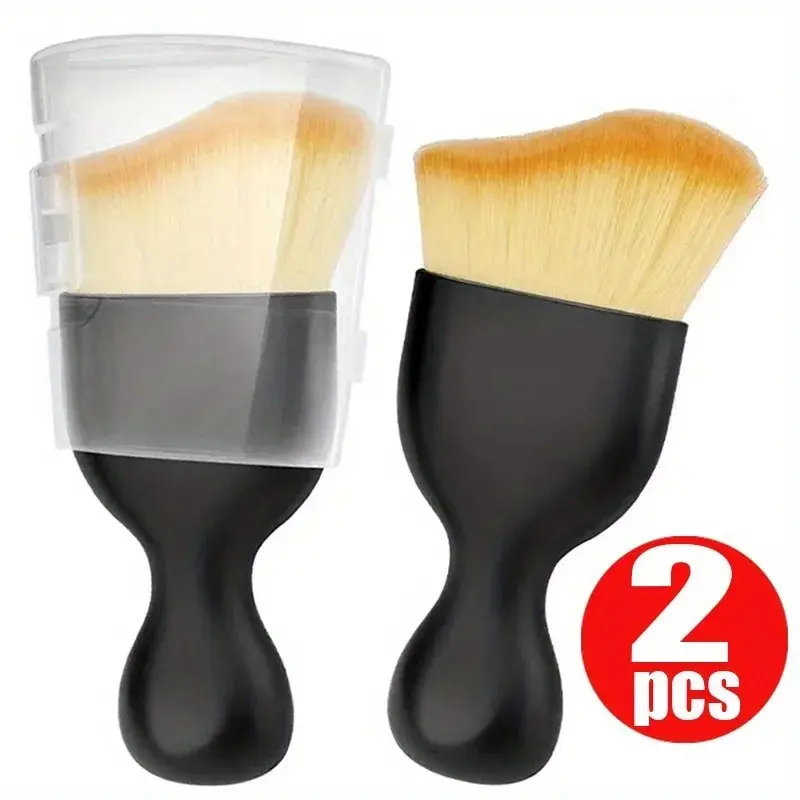1/2pcs Detailing Cleaning Brush Car Interior Air Vent Dashboard Gap Brushes Dusting Tools Car Crevice Dust Removal Brush with Cover