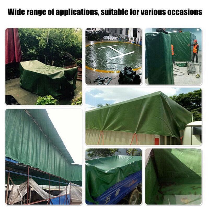 Product Introduction of Large Tarpaulin Heavy Duty Regular Waterproof Cover Tarp Ground Camping Sheet 2Mx3M 5