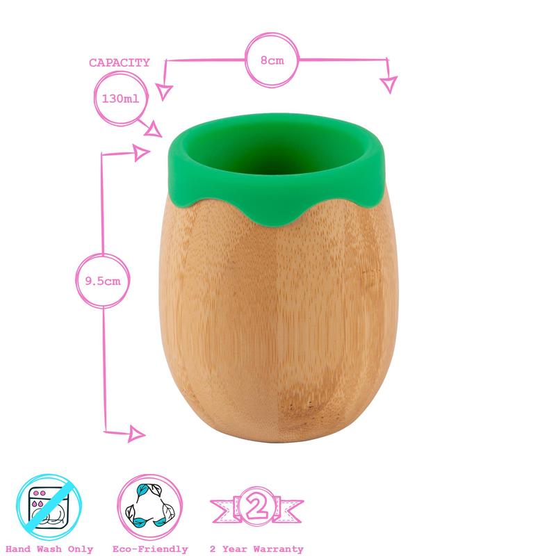 Tiny Dining 4pc Fox Bamboo Baby Weaning Set 3