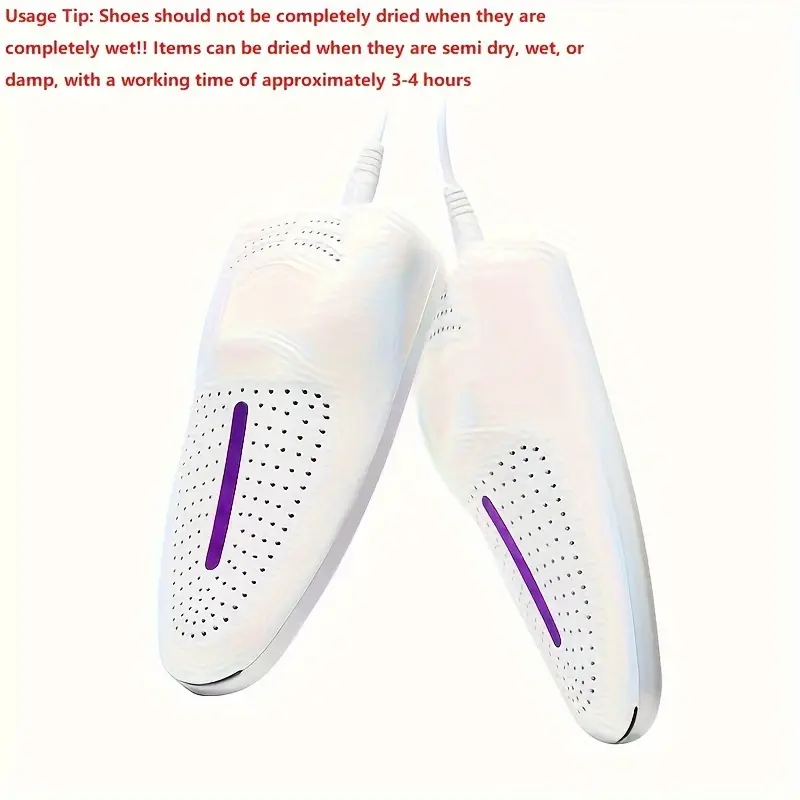 Shoe Dryer Dryer Smart Timing Purple Light Shoe Drying Socks Shoe Baker Dryer For Home 2
