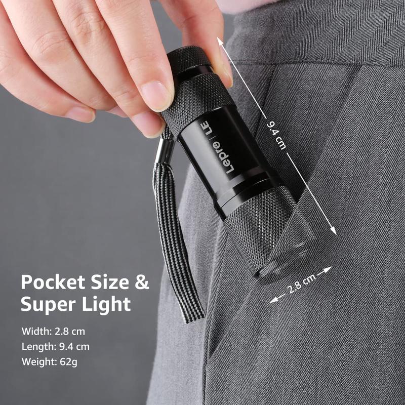 Product Introduction of LE UV Torch, 9 LED 395nm Ultraviolet Flashlight, Blacklight Detector for Pet Urine, Stain, Bed Bugs and More, 3 AAA Batteries Included 17