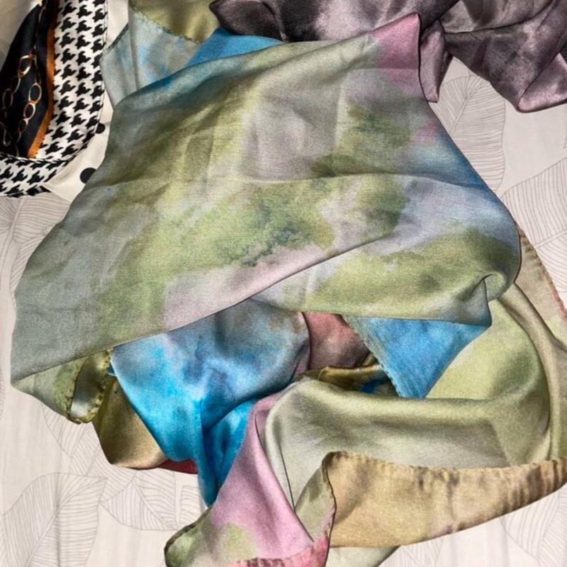 Luxe Modal Non Slip Ombre Marble Hijab Headscarf 3