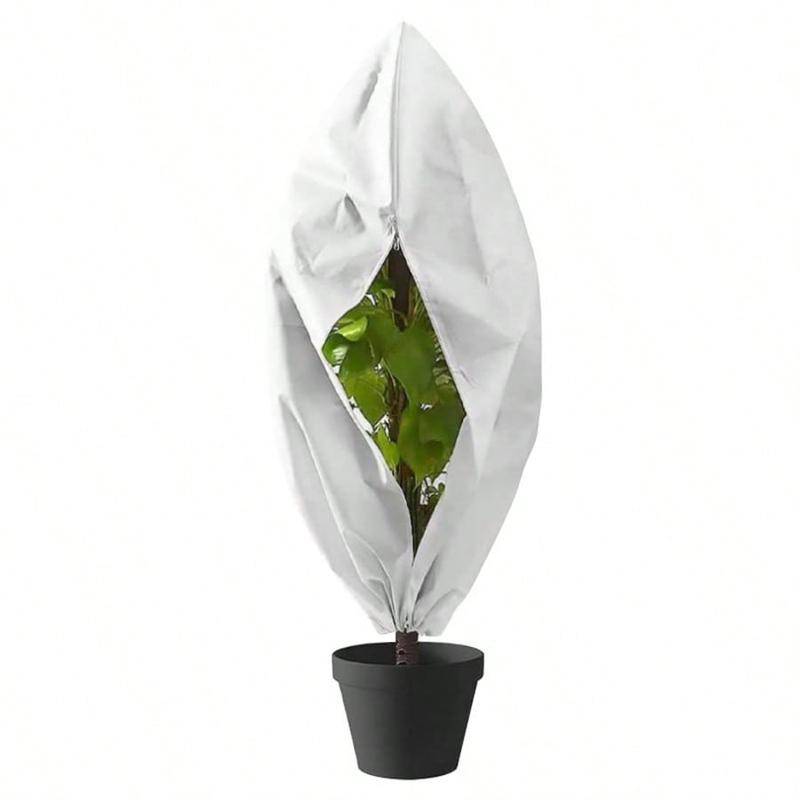 SIYU5 - Heavy Duty Frost Protection Plant Protection Bag, Fleece Winter Cover Plant Garden 120x80cm 7