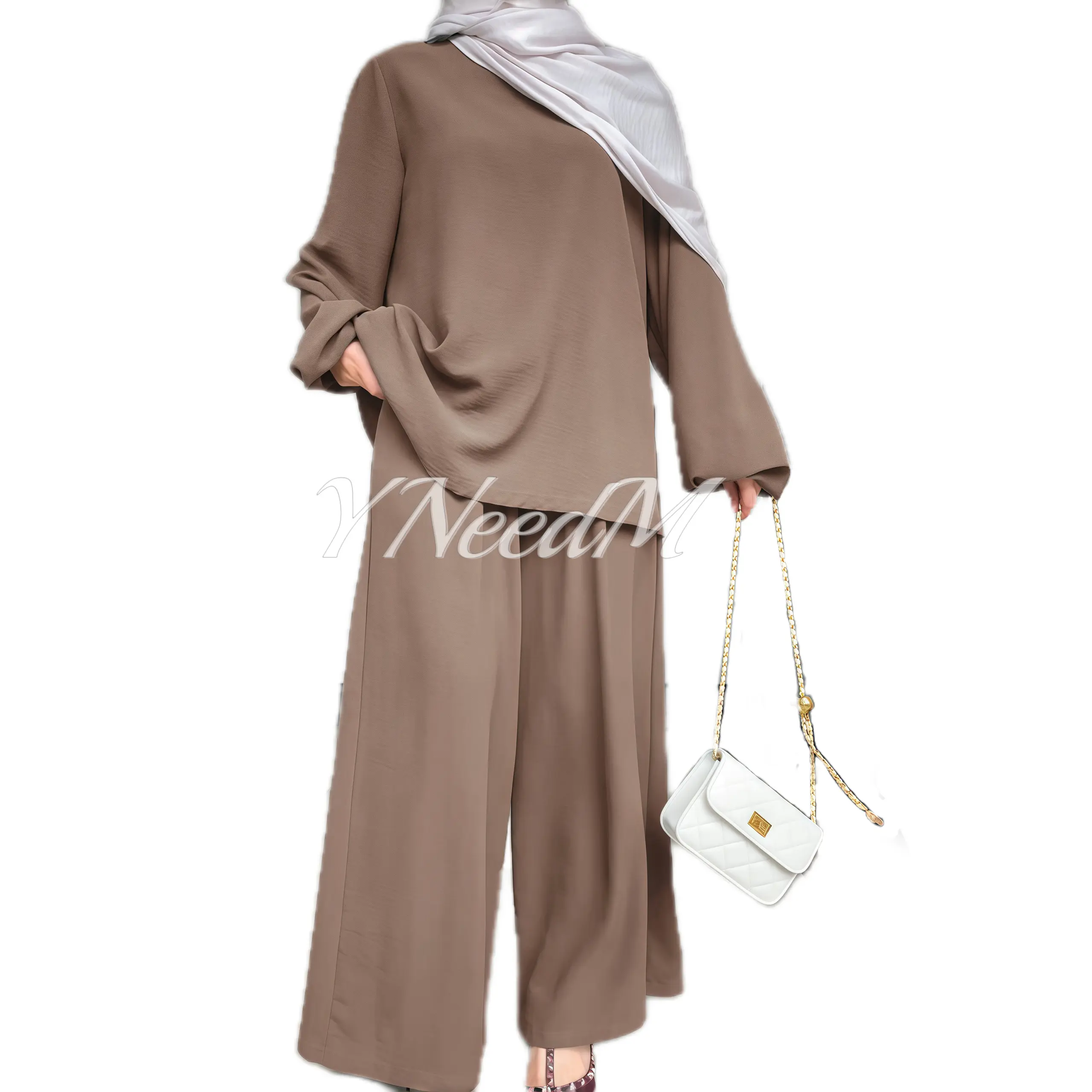 Modest super loose crepe co ords set MS228#