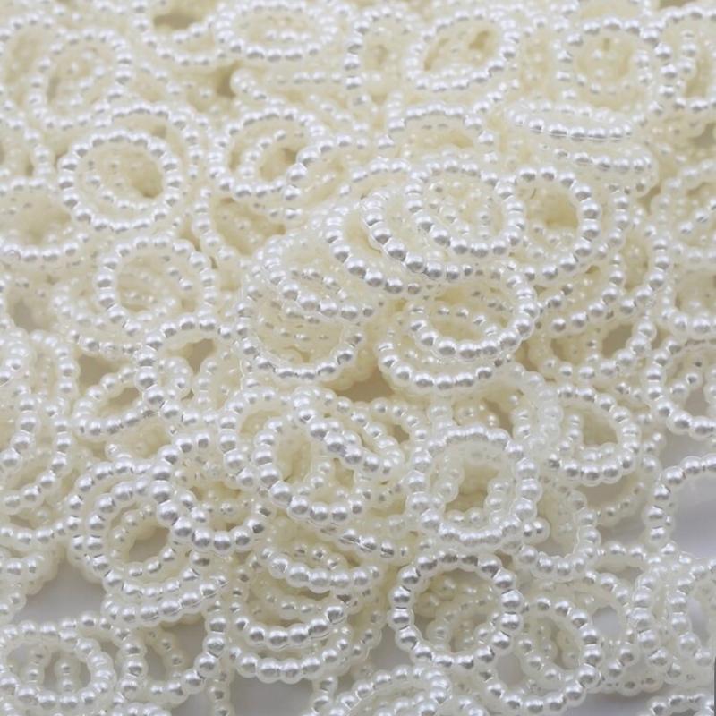 100pcs simulation pearl spacer beads 1