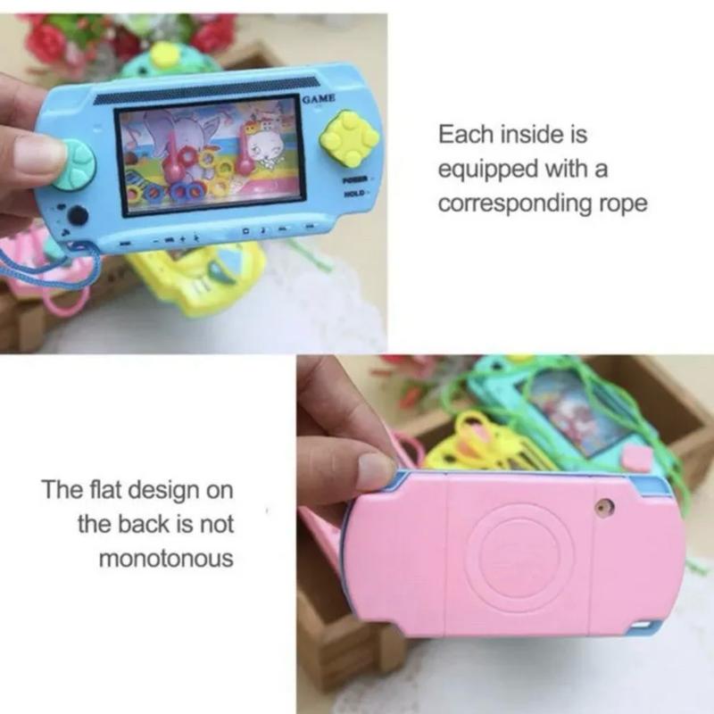 MQ Ability Machine Toy Game Hand-held Children's Game Machine Water Ring Throwing Gift Set Girls Boys Multicoloured 6