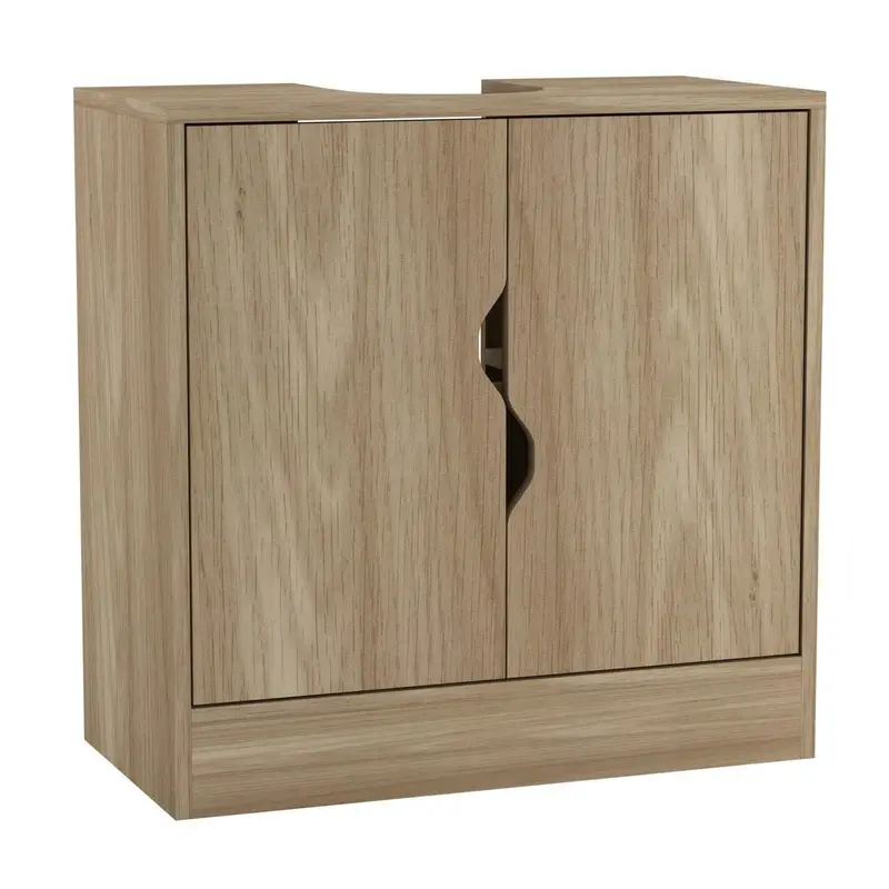 Bathroom Sink Cabinet with Partial Pedestal 7