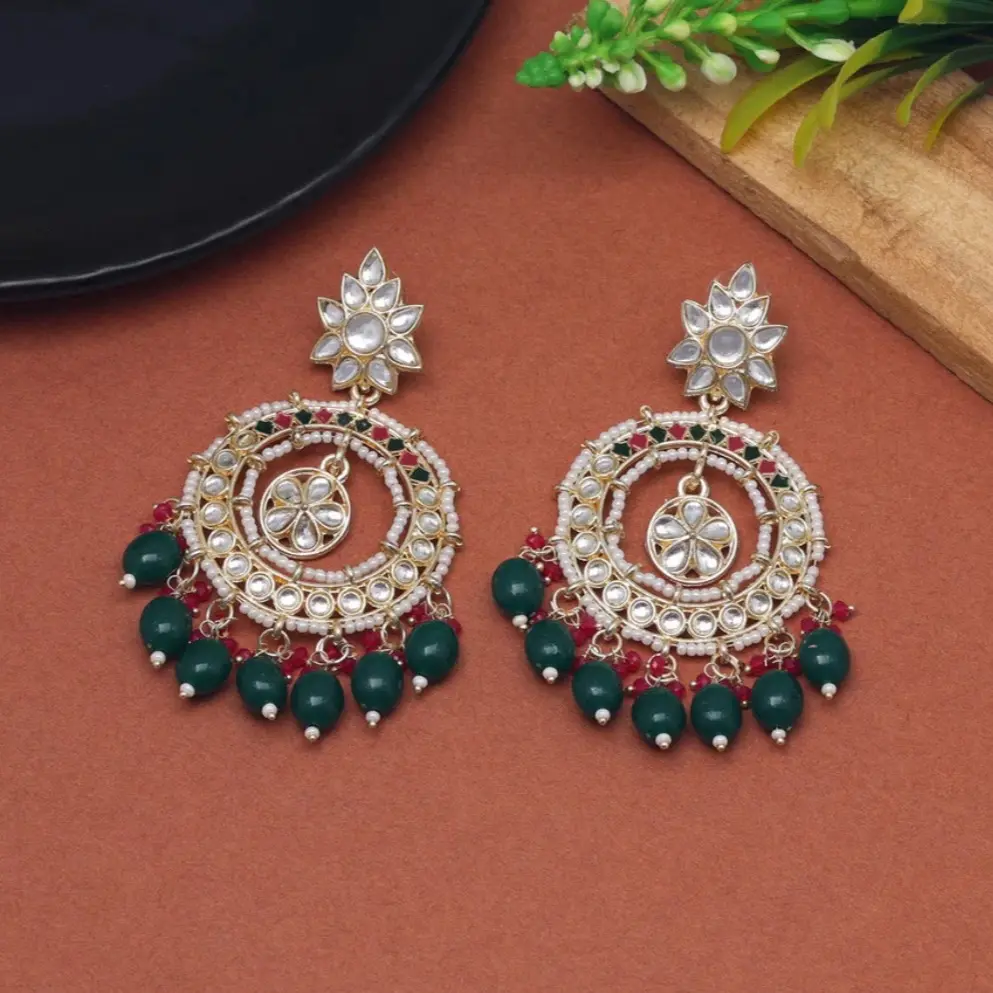 Kundan Earrings