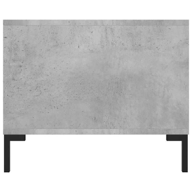 Coffee Table Concrete Grey 102x50x40 cm Engineered Wood 6
