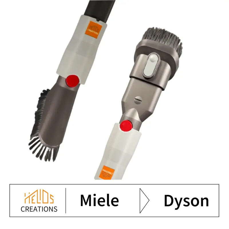 Vacuum Attachment Converter for Miele Style Vacuums and Dyson Tools 0