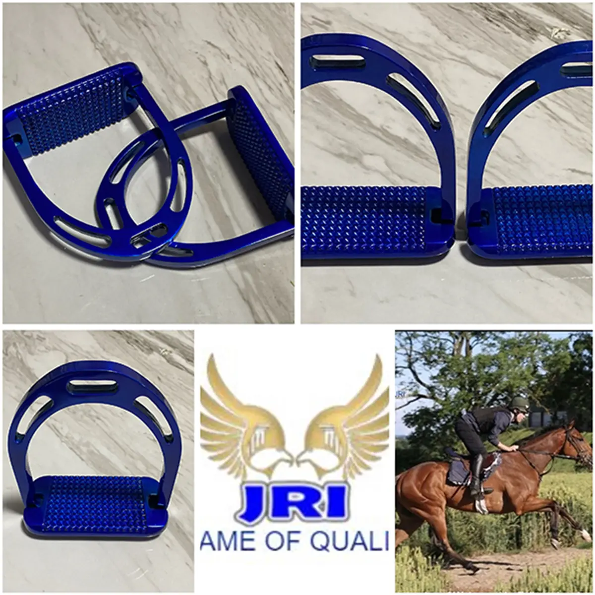 JINN STIRRUPS HORSE Riding Equestrian Aluminum Light Weight