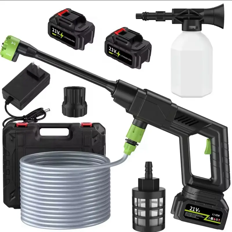 Brushless High Pressure Car Washer Gun 6 IN 1 Electric Garden Washing Water Wash Spray Gun Cordless Pressure Washer 4