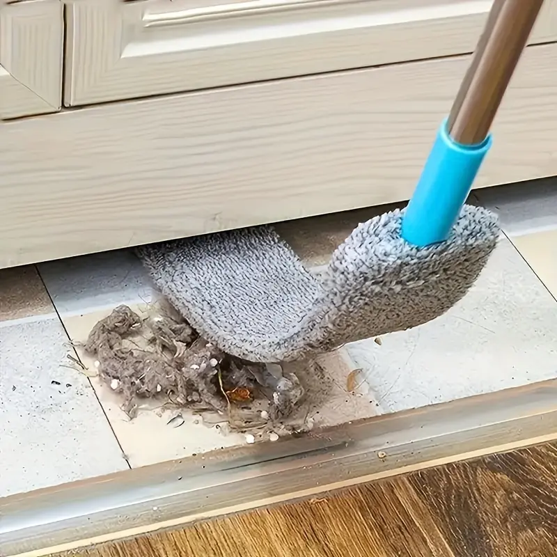 Extendable Microfiber Duster for Easy Reach - Perfect for Bedroom & Living Room Cleaning 1