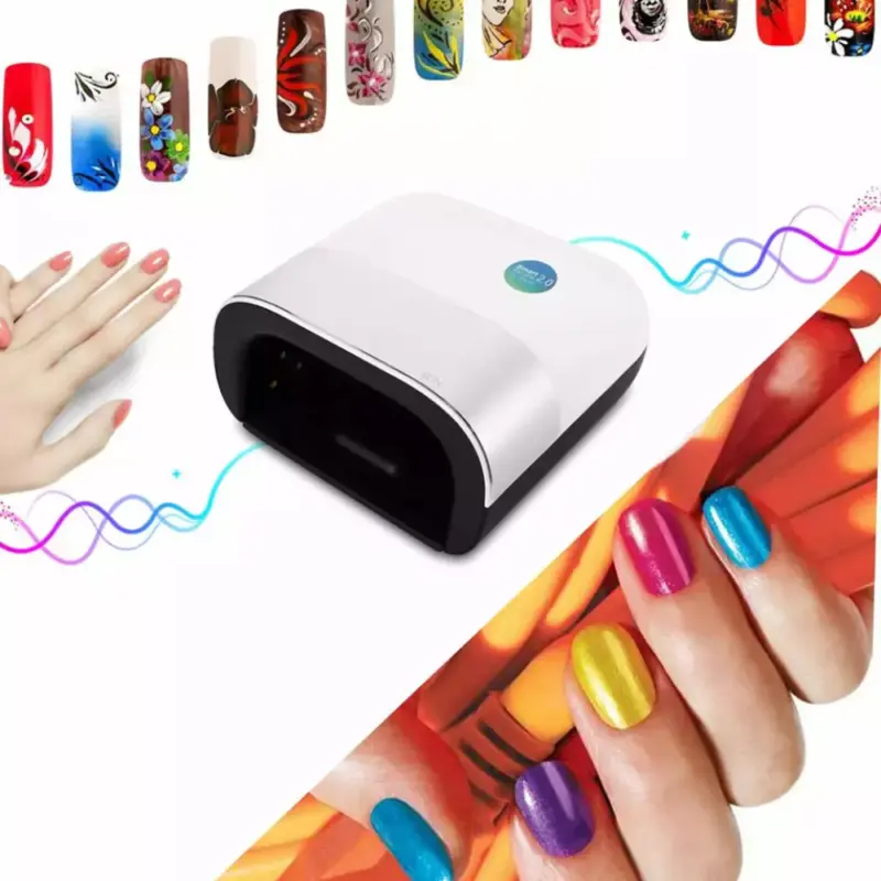 48W Sun3 Led UV Nail Lamp Nail Dryer Gel Polish Manicure Light Smart Timer New 7