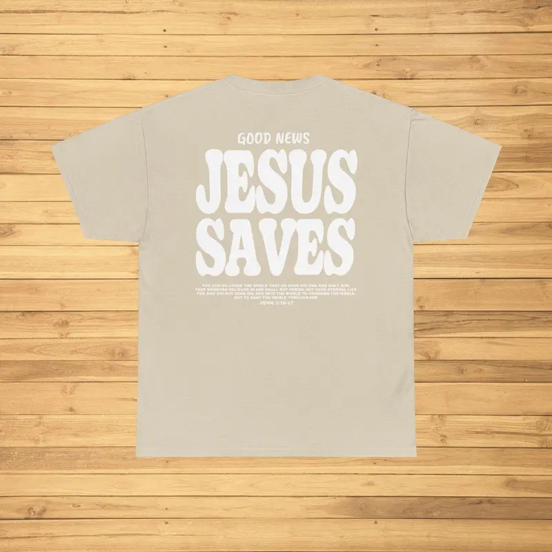 Aesthetic Jesus Saves Shirt 2