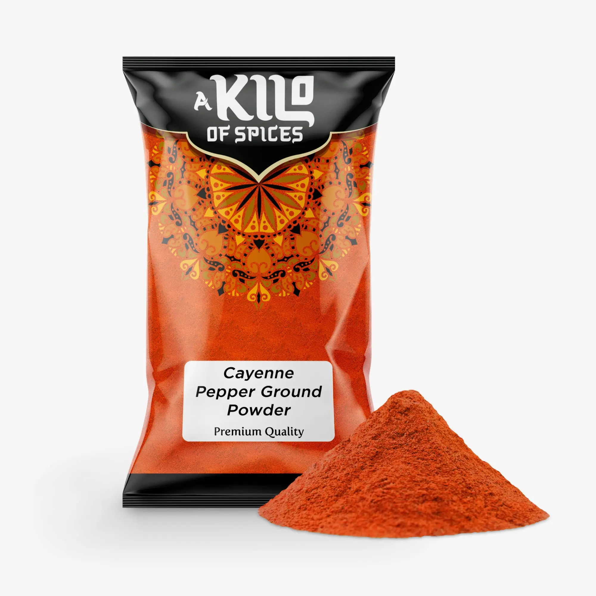 Premium Cayenne Pepper Powder 1kg/10Kg | Hot & Spicy Ground Chilli for Cooking, Rubs & Sauces | Perfect for Mexican & Global Cuisine