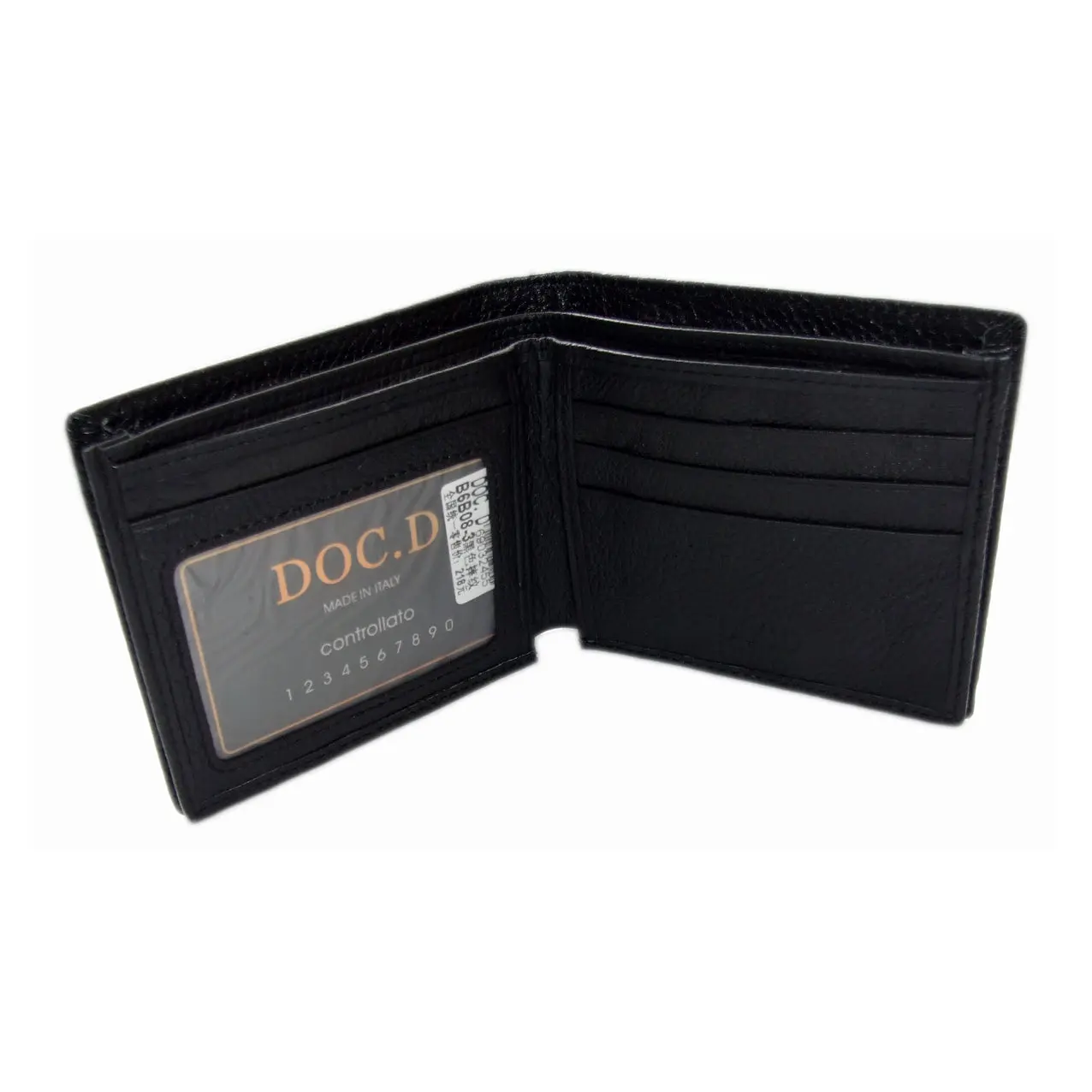 QHA Mens Wallet Real Leather Purse ID Credit Card Holder Coin Pocket Gift New W05