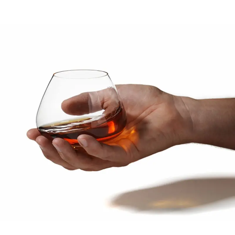 Rotate Top Wide Belly Whiskey Cocktail Drinking Wine Cup Tumbler Cone Bottom Bar Crystal Glasses Vaso Gafas Caneca Vidro Brandy 0