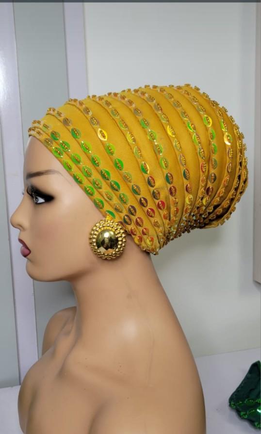 Product Introduction of Women's Sequence Steps Cap - Fashion Accessory 1